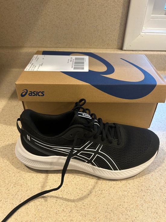 Asics Shoes - Asics Black and White Men's Running Shoe